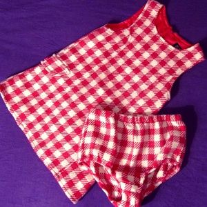 Pink/White Wool Blend Dress Children's Place 3T